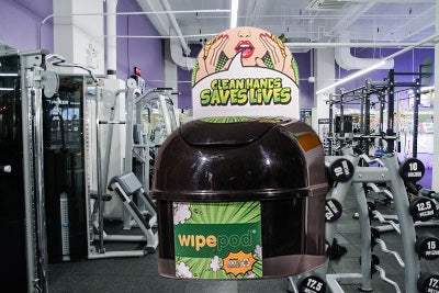 WIPEPOD®: Wet Wipes Dispenser The Ultimate Solution for a Cleaner, Happier, and More Profitable Gym - Grange Europe Ltd - Online Store