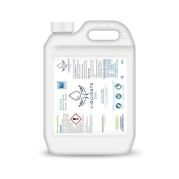 5 litres x 2 Liquidate Hand sanitiser Refill Containers