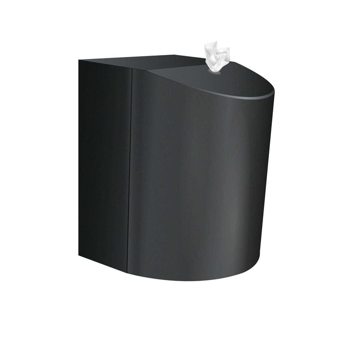 Matt Black Wall Mounted Antibacterial Wipes Dispenser: Sleek classy design - Grange Europe Ltd - Online Store