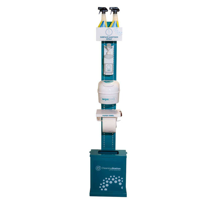 The All-In-One Cleaning Station - mobile or static unit with customisation branding options available. - Grange Europe Ltd - Online Store