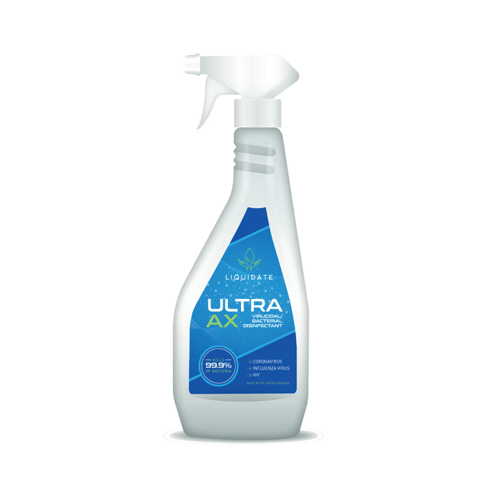 Ultra AX virucidal/bacterial Disinfectant - 750ml - 12 per box - Grange Europe Ltd - Online Store