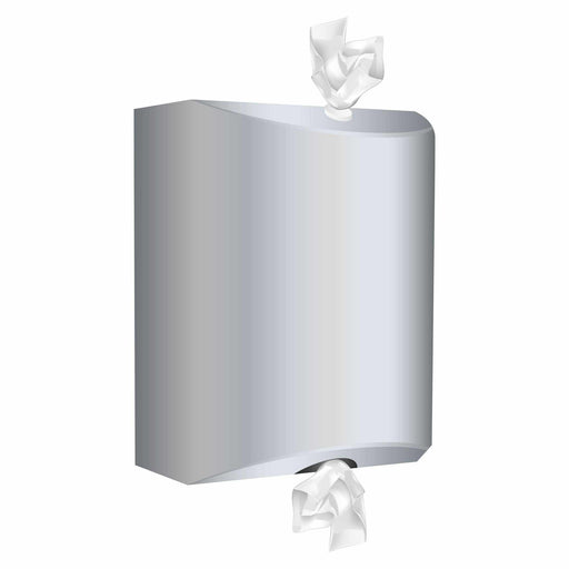 Polished Stainless Steel Wall Mounted Wet & Dry Wipes Dispenser - Grange Europe Ltd - Online Store