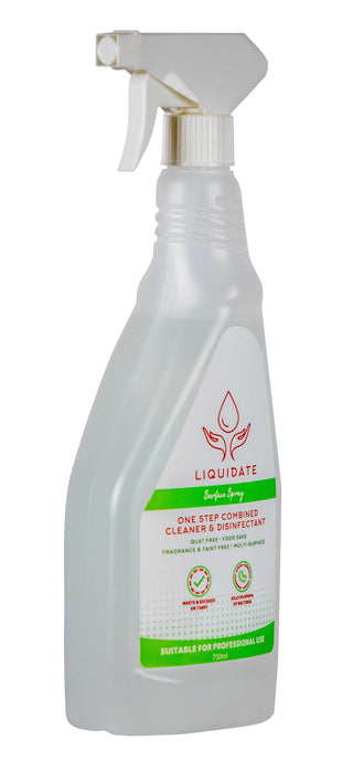 R5 Liquidate antibacterial surface spray 750 ml x 12 bottles per box - Grange Europe Ltd - Online Store