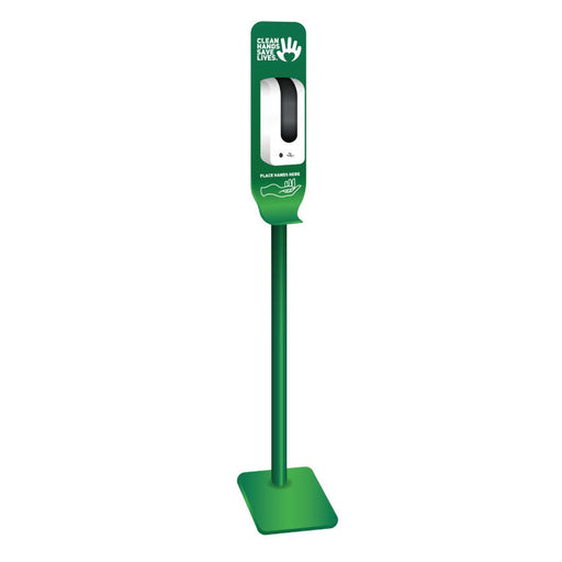 Floor Stand with built in Automatic Hand Sanitiser dispensers (Optional Branding) - Grange Europe Ltd - Online Store