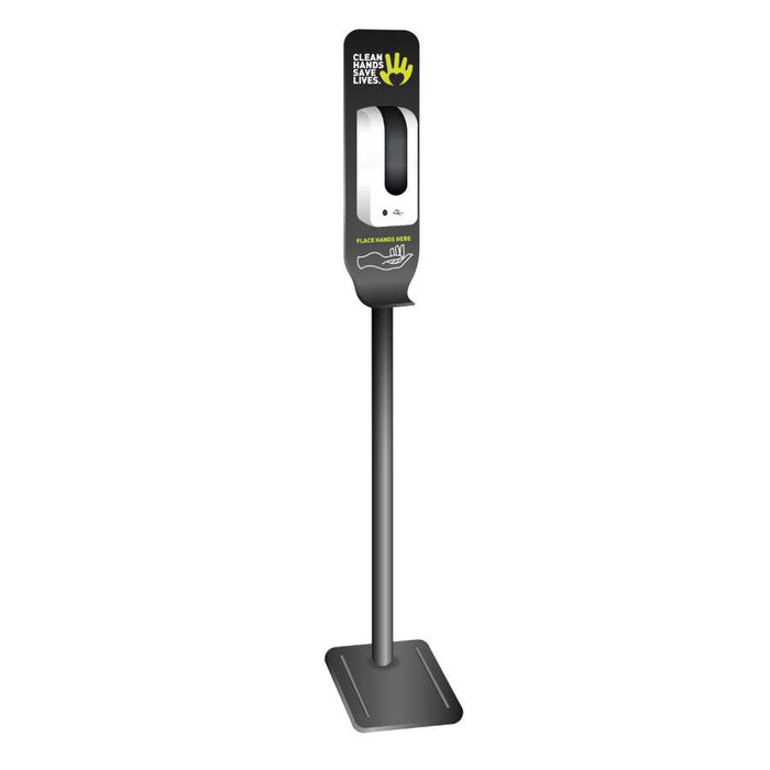 Floor Stand with built in Automatic Hand Sanitiser dispensers (Optional Branding) - Grange Europe Ltd - Online Store