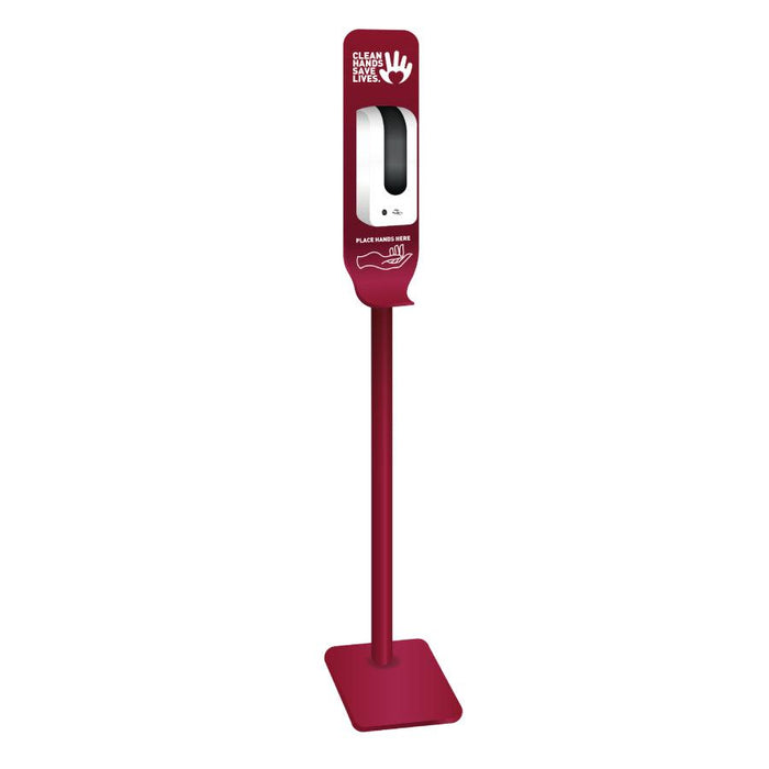 Floor Stand with built in Automatic Hand Sanitiser dispensers (Optional Branding) - Grange Europe Ltd - Online Store