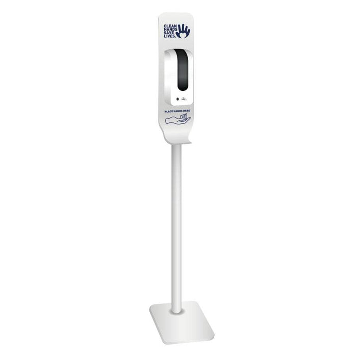 Floor Stand with built in Automatic Hand Sanitiser dispensers (Optional Branding) - Grange Europe Ltd - Online Store